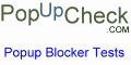 Free popup blocker tests